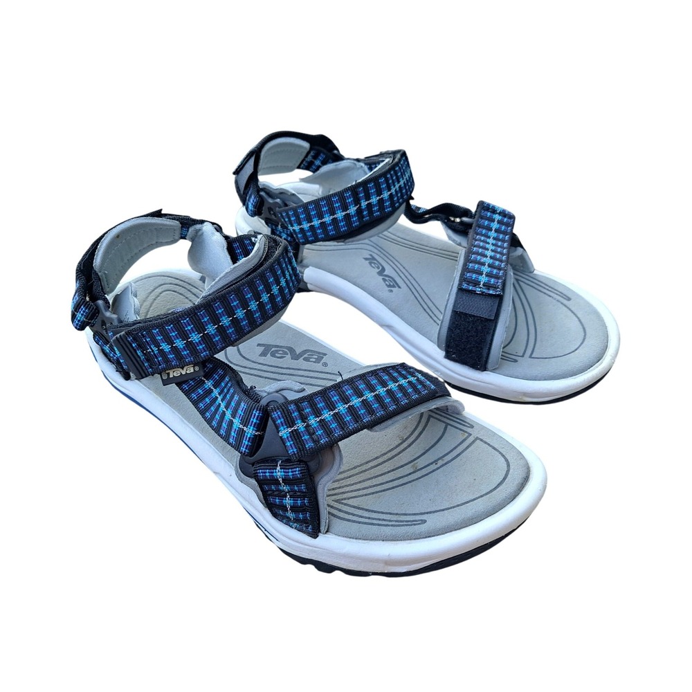 Teva Terra Fi 2 Blue Black Patterned Hiking Sandals Womens 7 Q10